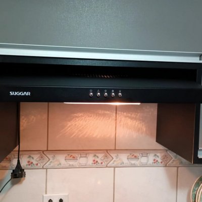 Depurador Slim 60cm Preto Suggar