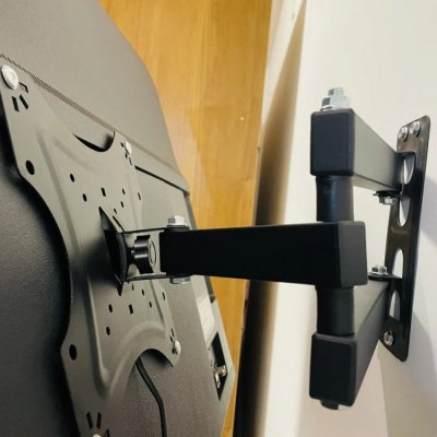 Suporte TV Tri-articulado 14-55 Preto