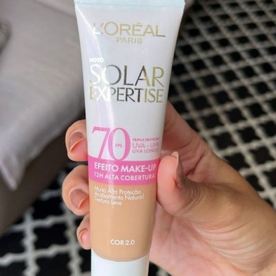 Protetor Solar Facial com Cor FPS 70 L'Oréal Paris Solar Expertise 30g