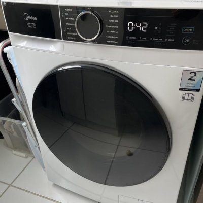 Lava e Seca Midea 11kg Branca Ciclo Pets – Inverter