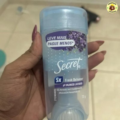 Secret Desodorante Antitranspirante em Gel Lavanda 73g