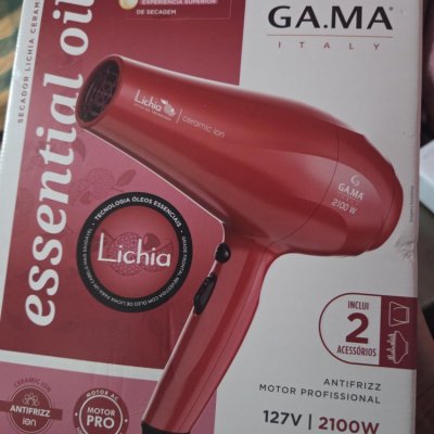 GA.MA Secador de Cabelo Lichia Ceramic Ion 2100W