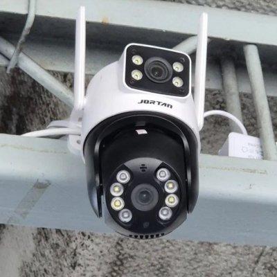 Câmera Dupla Lente Segurança WiFi Prova D'água Yoosee