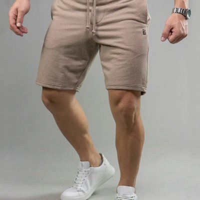 Kit 2 Bermudas Preta e Caqui Casual