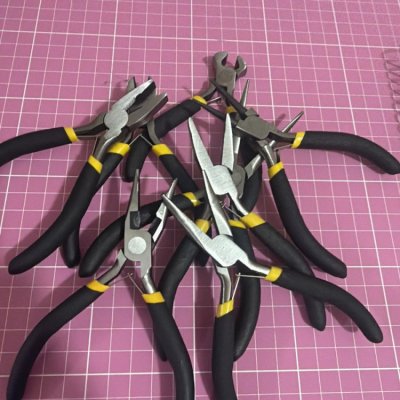 Kit 8 Alicates Anti Estática Eletrônica DIY