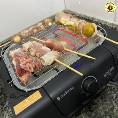 Churrasqueira Elétrica Cadence Short Grill