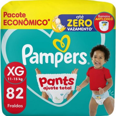 Fralda Pampers Pants Ajuste Total XG