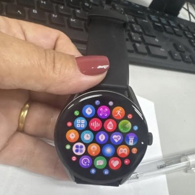 ⌚️ Relógio Smartwatch Qcy Gt S8 Tela Amoled Bluetooth