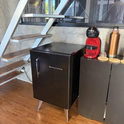 Frigobar Brastemp Retrô 76L Preto
