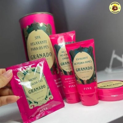 Granado Kit Pink Spa Relaxante Para os Pés