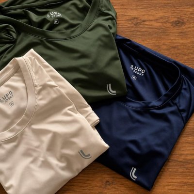 Camiseta Esportiva Masculina Lupo Dry Fit