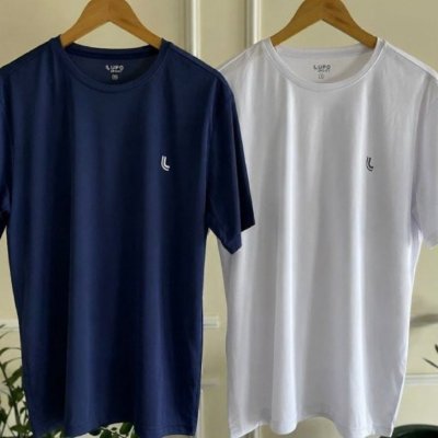 Kit 2 Camiseta Dry Masculina Fit Lupo