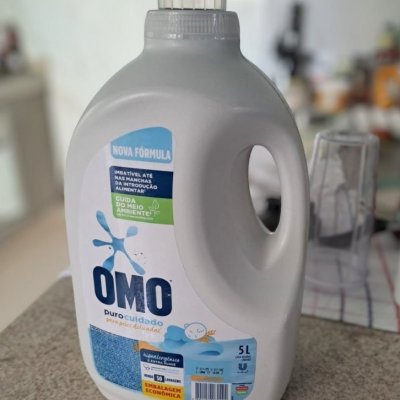 Omo Sabão Líquido Puro Cuidado 5L