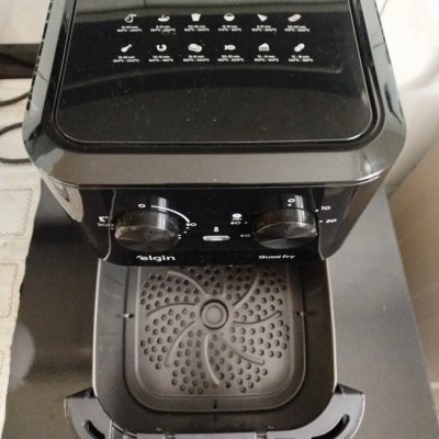 Fritadeira Quad Fry 4,2L Preto Elgin