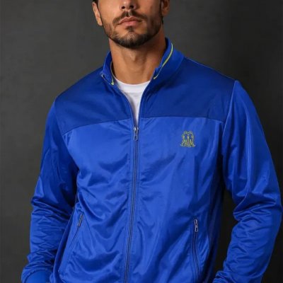 Jaqueta Esportiva Polo Wear Azul G