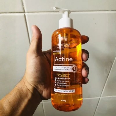 Gel de Limpeza Facial Darrow Actine Pele Oleosa e Acneica 400g