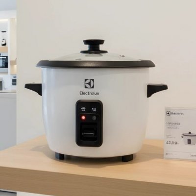 Panela Elétrica Electrolux de Arroz 1,3L 7 xícaras 220V