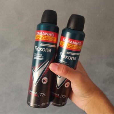 Rexona Antitranspirante Aerossol Antibacterial e Invisible 250ml