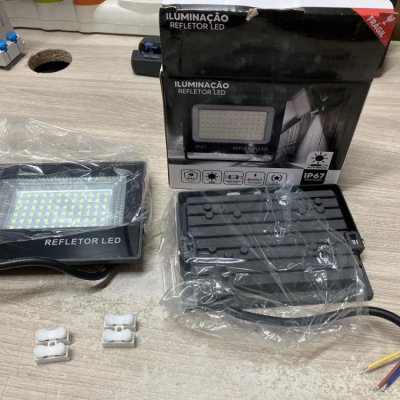 Kit 4 Refletores LED 400W Blackone IP67 6500K