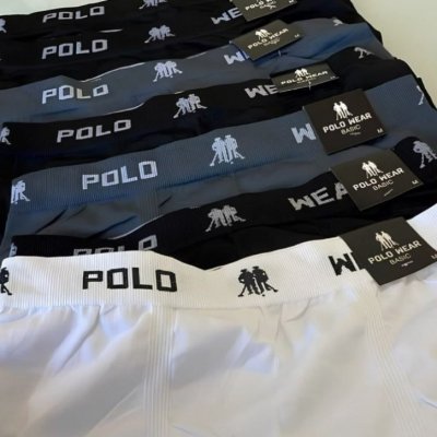 Kit 12 Cuecas Boxer Polo Wear Microfibra