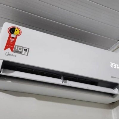 Ar Condicionado Split Inverter Hi Wall Midea IA Ecomaster 12.000 BTUs Frio 220V