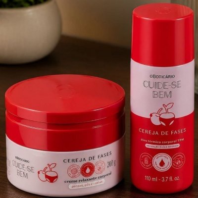 Combo Cuide-se Bem Cereja De Fases