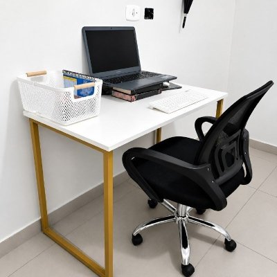 Mesa Home Office Escrivaninha Industrial