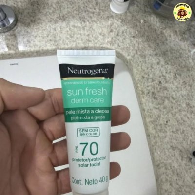 Neutrogena Sun Fresh Protetor Solar Facial Derm Care