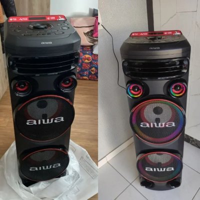 Torre de Som AIWA T2W-02 2300W Bluetooth RGB