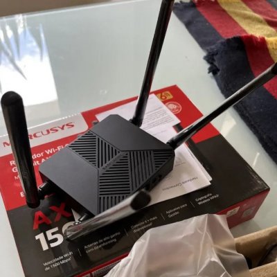 Roteador Mercusys Mr60x 1500 Mbps 4 Antenas 3 Portas Gigabit Dual Band EasyMesh