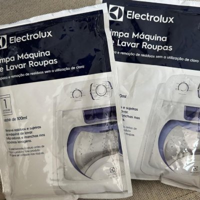 Kit com 2 Limpa Máquina de Lavar Roupas Electrolux
