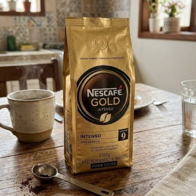 ☕️ Nescafé Gold Torrado Moido Equilibrado Intensidade 9, 250g