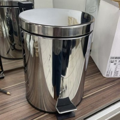 Lixeira Aço Inox 5L Cesto Removível Vittak