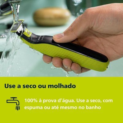 Philips OneBlade Barbeador e Aparador Elétrico