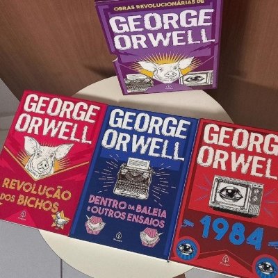 As Obras Revolucionárias de George Orwell - Box com 3 livros
