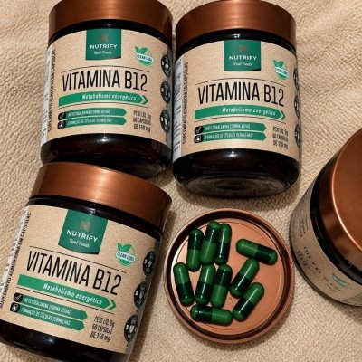 Vitamina B12 Metilcobalamina Nutrify