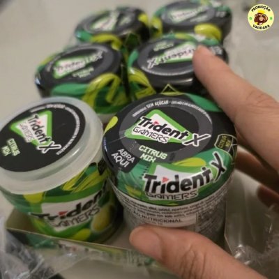 Chiclete Trident X Gamers Citrus Mix