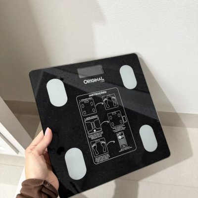Balança Pholex Bioimpedância Bluetooth App