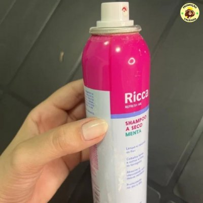 Ricca Shampoo A Seco Maçã do Amor 150ml