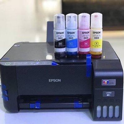 Impressora Epson Ecotank L1250 Wi-Fi USB Preto