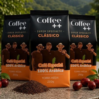 ☕ Café Super Especial em Grãos Pack 3 unidades de 250g Coffee Mais
