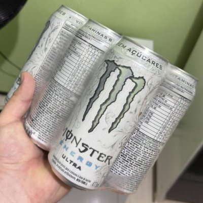 💥 Energético Monster Ultra Lata 473ml - 6 Unidades