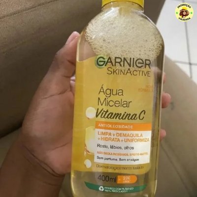 Água Micelar Antioleosidade Vitamina C 400ml
