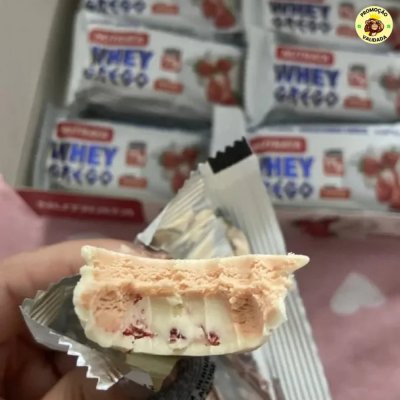 🍓 Barra Whey Grego 40g