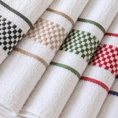 Kit 5 Panos De Prato Atoalhados Alta Absorção Premium