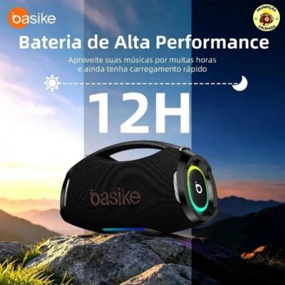 Basike Caixa de Som Estéreo Sem Fio