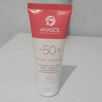 Anasol Protetor Solar Facial FPS 50 60g