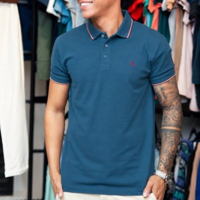 Camisa Polo Reserva Enxuto Novo Friso