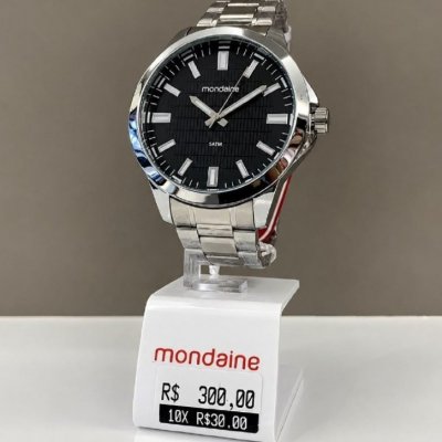Relógio de Pulso Mondaine Prata