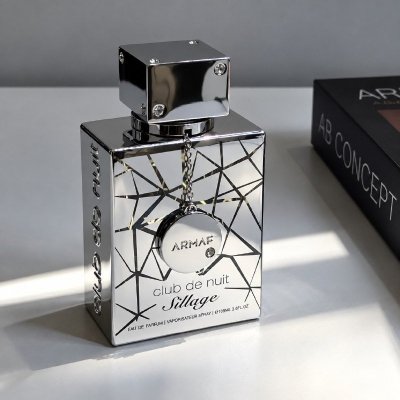 DUPE DO SILVER MOUNTAIN WATER Perfume Árabe Armaf Club de Nuit Sillage 105ml